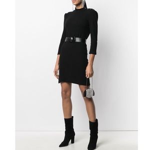 NWT🇵🇹BA&SH Winnie Dress In Black Dress In Black